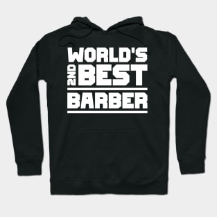 2nd best barber Hoodie